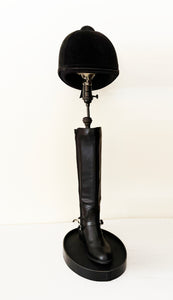 SOLD OUT: English Riding Boot Table Lamp, Horse Decor Lighting